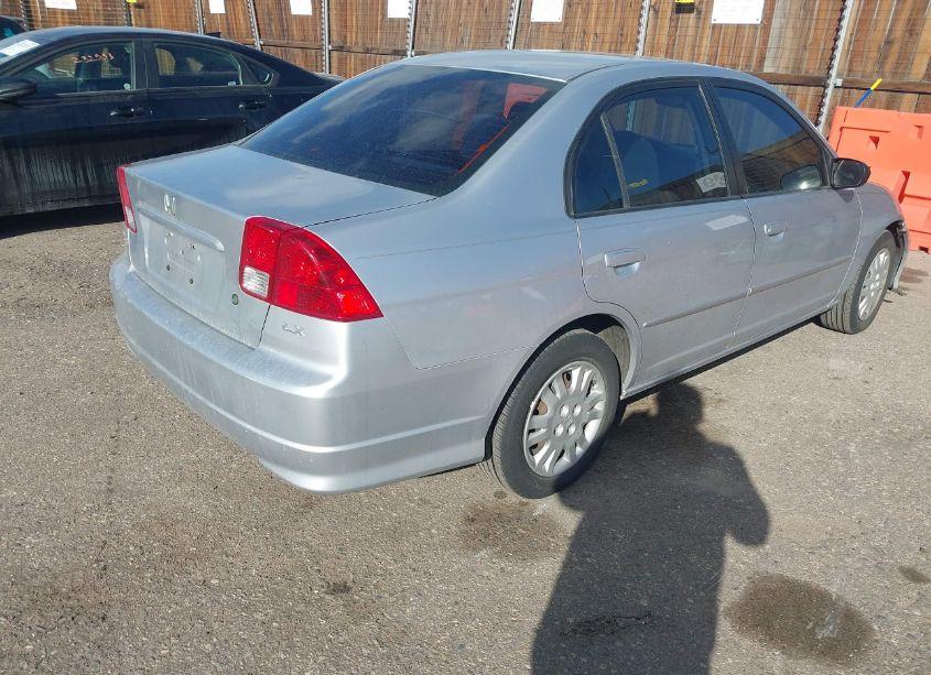 Photo 4 of 2005 Honda Civic LX (VIN 2HGES16625H622640)