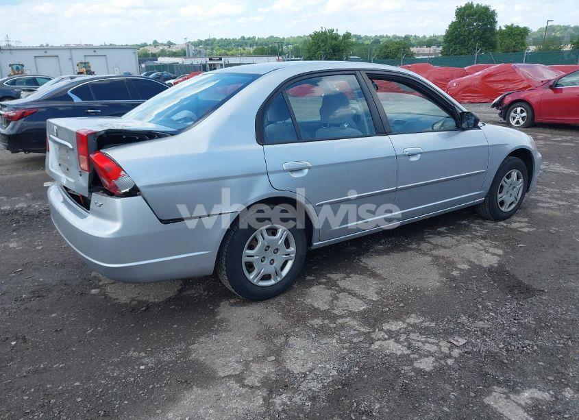 Photo 4 of 2002 Honda Civic LX (VIN 2HGES16642H557768)