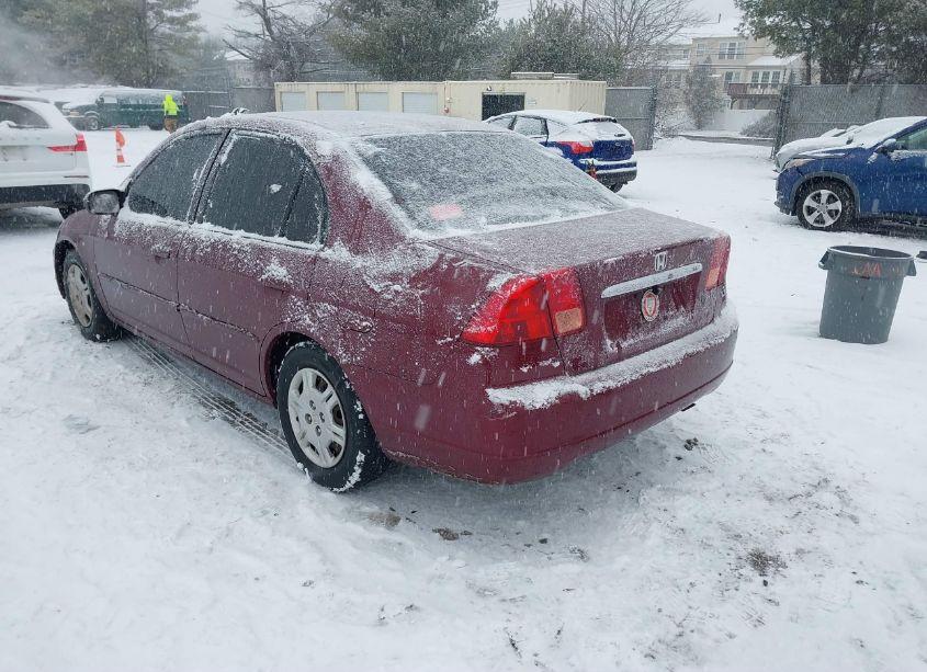 Photo 3 of 2002 Honda Civic LX (VIN 2HGES16652H550294)