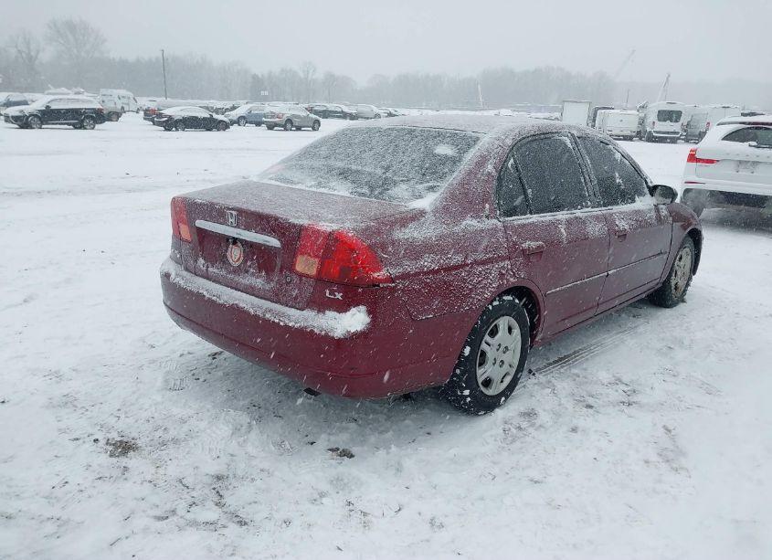 Photo 4 of 2002 Honda Civic LX (VIN 2HGES16652H550294)