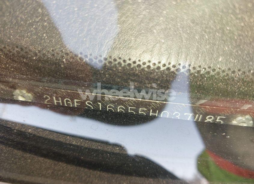 Photo 9 of 2005 Honda Civic LX (VIN 2HGES16655H037485)