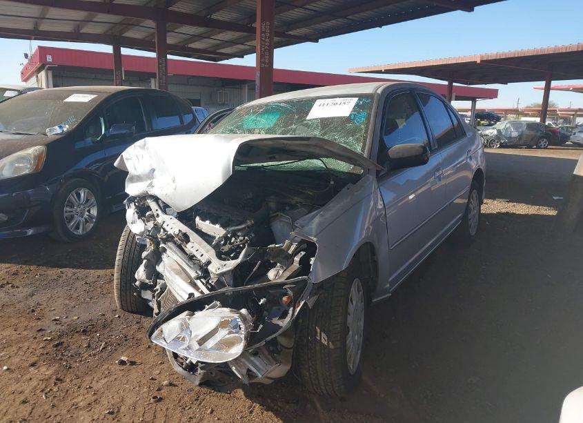 Photo 2 of 2005 Honda Civic LX (VIN 2HGES16655H612491)