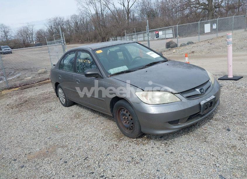 2005 Honda Civic LX (VIN 2HGES16675H616171) main photo