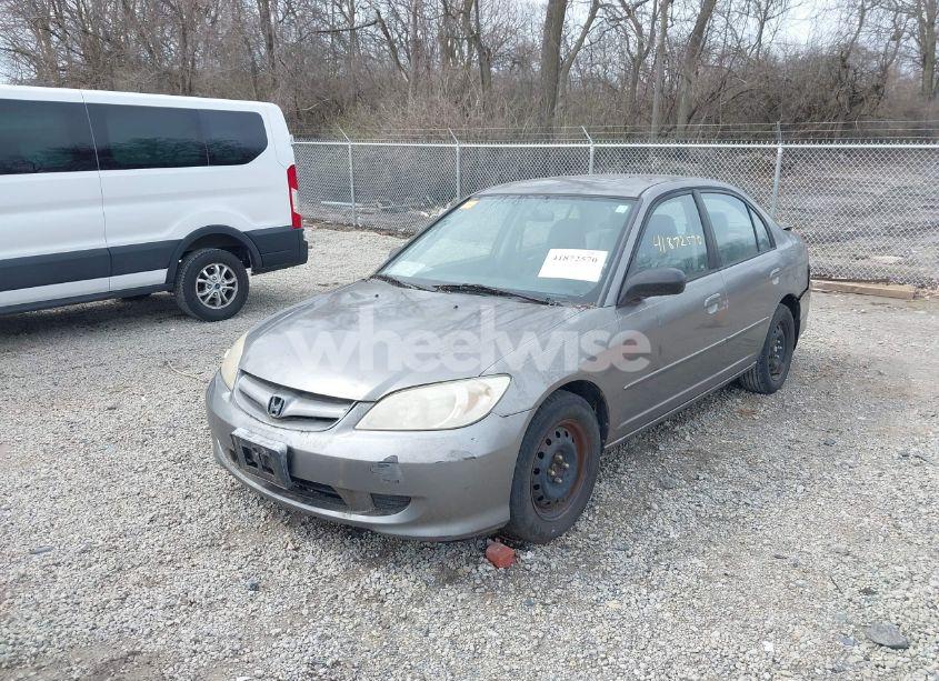 Photo 2 of 2005 Honda Civic LX (VIN 2HGES16675H616171)