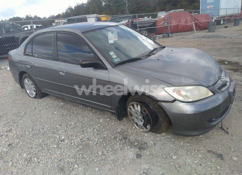 2005 Honda Civic LX (VIN 2HGES166X5H524651) main photo