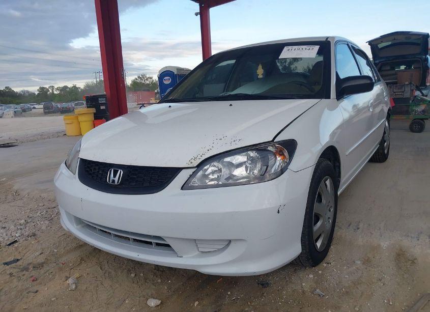 Photo 2 of 2005 Honda Civic LX (VIN 2HGES166X5H554801)