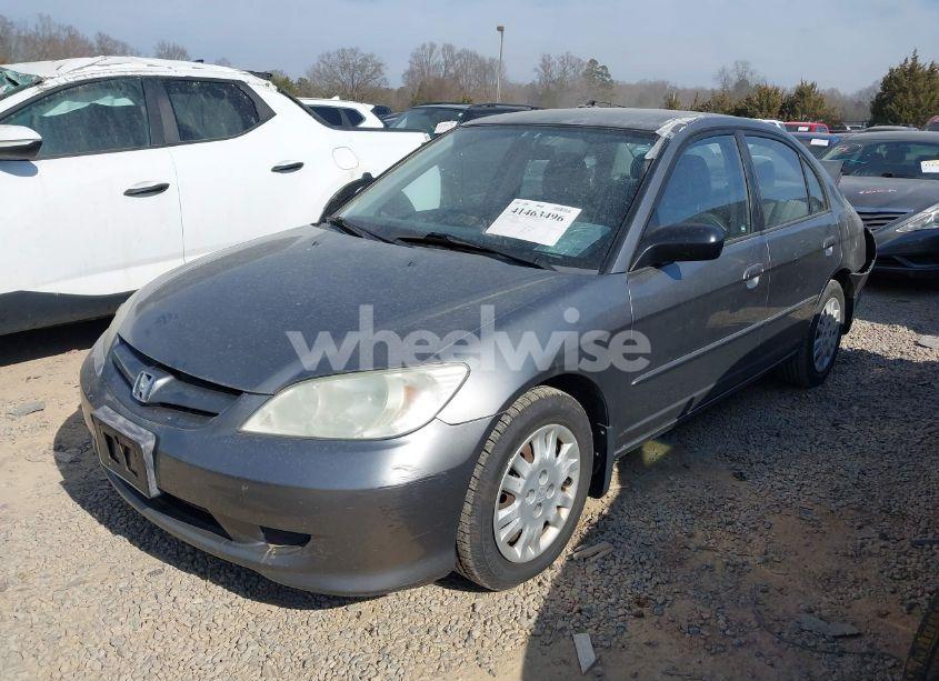 Photo 2 of 2005 Honda Civic LX (VIN 2HGES166X5H627861)