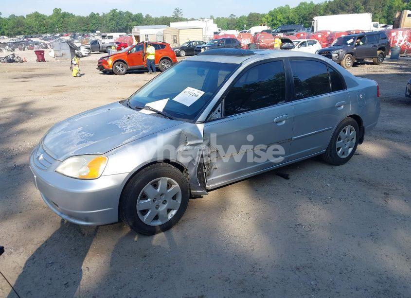 Photo 2 of 2002 Honda Civic EX (VIN 2HGES25742H533910)