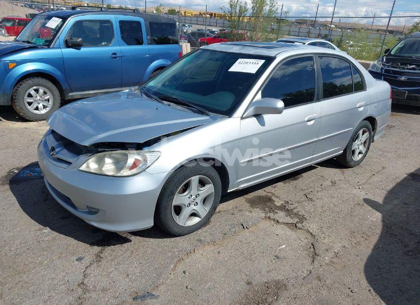 Photo 2 of 2005 Honda Civic EX (VIN 2HGES25855H603783)