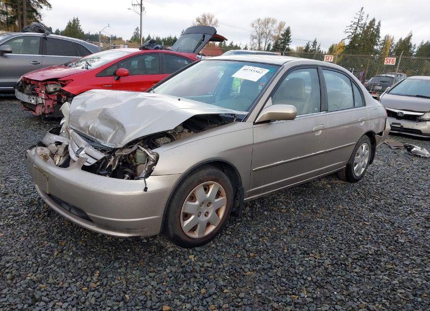 Photo 2 of 2002 Honda Civic EX (VIN 2HGES25862H523646)