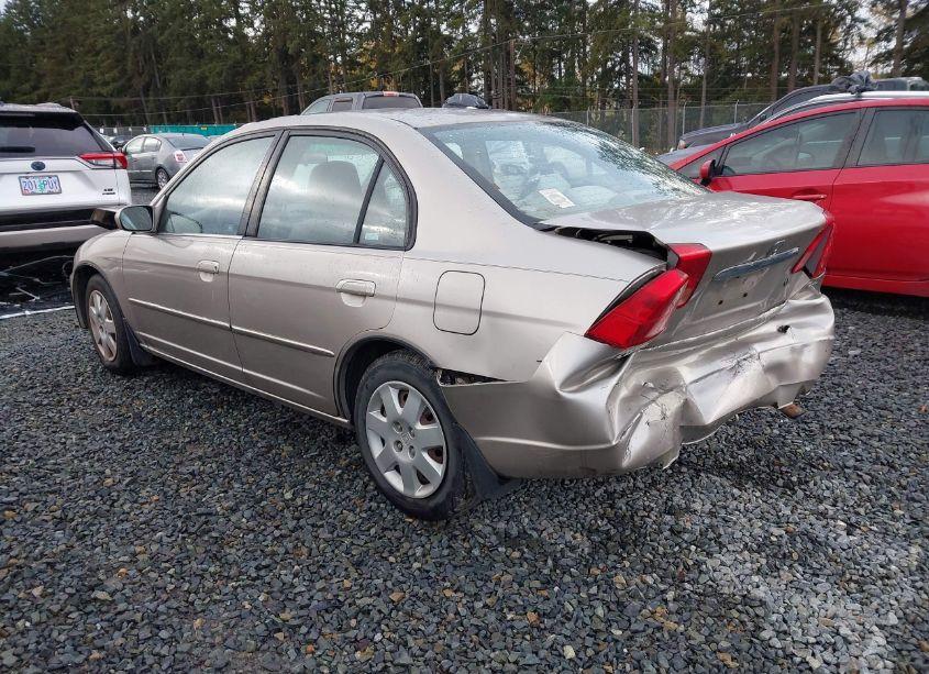 Photo 3 of 2002 Honda Civic EX (VIN 2HGES25862H523646)