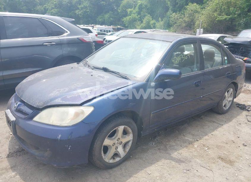 Photo 2 of 2005 Honda Civic EX (VIN 2HGES258X5H574491)