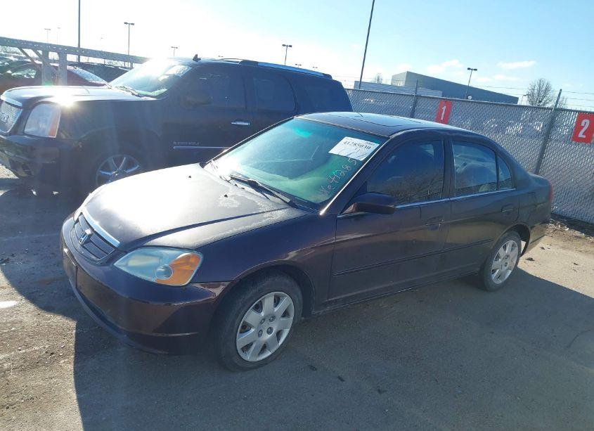 Photo 2 of 2001 Honda Civic EX (VIN 2HGES26701H565685)