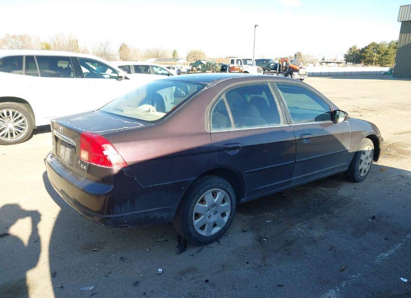 Photo 4 of 2001 Honda Civic EX (VIN 2HGES26701H565685)