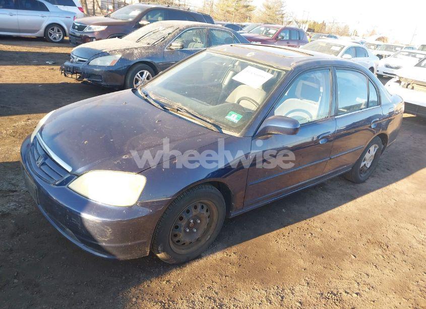 Photo 2 of 2002 Honda Civic EX (VIN 2HGES26712H525827)
