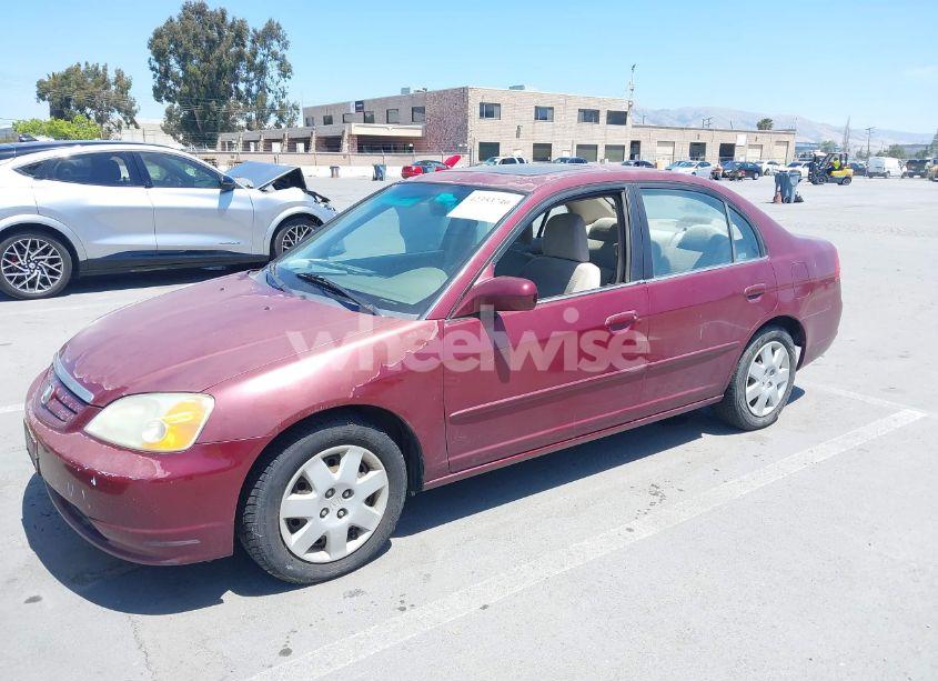 Photo 2 of 2002 Honda Civic EX (VIN 2HGES26712H565714)