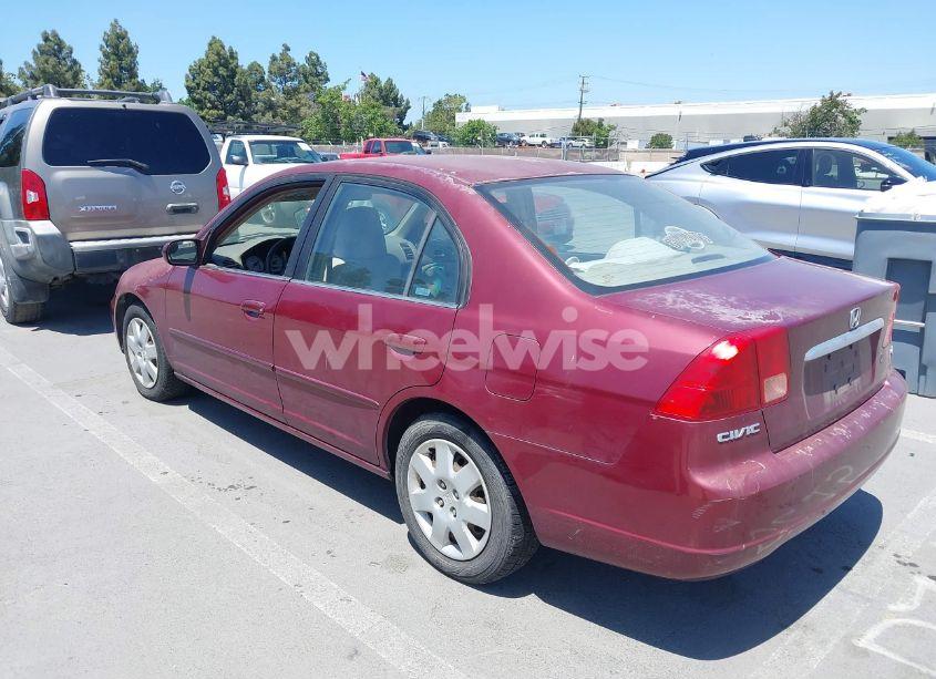 Photo 3 of 2002 Honda Civic EX (VIN 2HGES26712H565714)