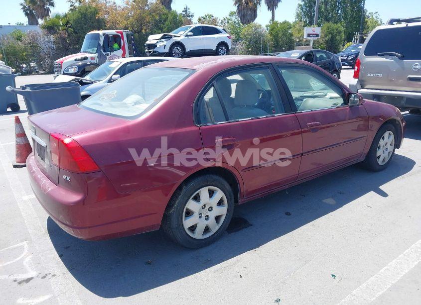 Photo 4 of 2002 Honda Civic EX (VIN 2HGES26712H565714)