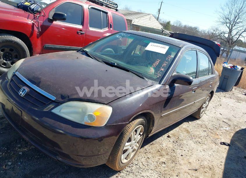 Photo 2 of 2003 Honda Civic EX (VIN 2HGES26713H543262)
