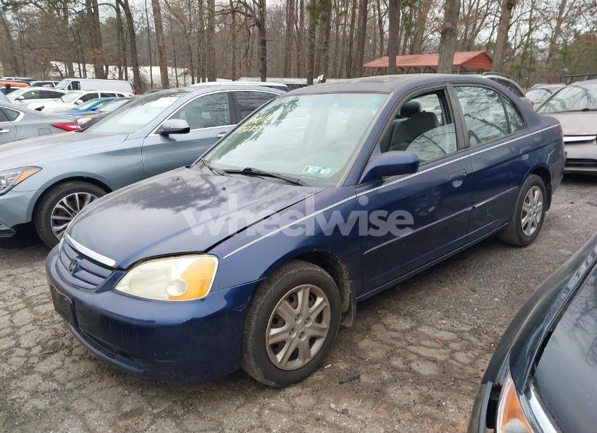 Photo 2 of 2003 Honda Civic EX (VIN 2HGES26713H553709)