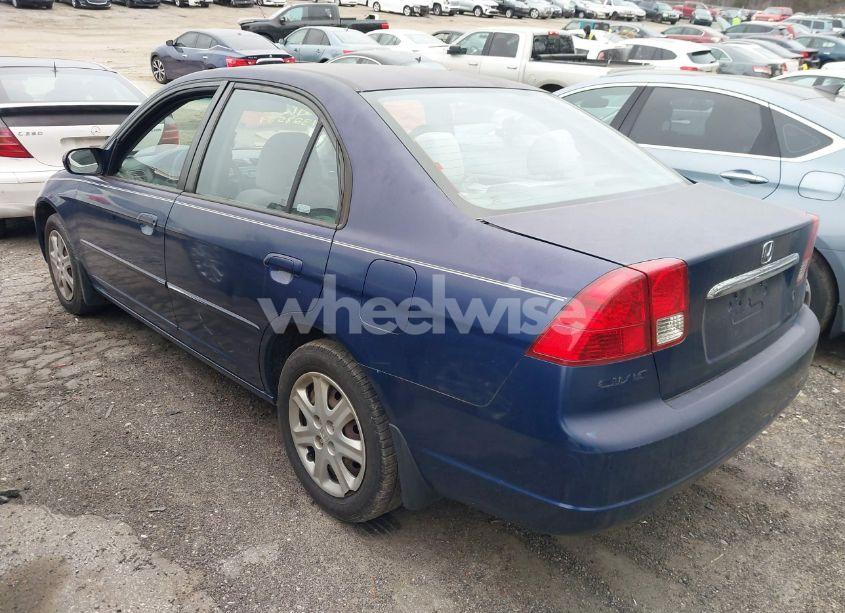 Photo 3 of 2003 Honda Civic EX (VIN 2HGES26713H553709)