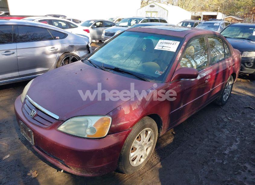 Photo 2 of 2003 Honda Civic EX (VIN 2HGES26723H555663)