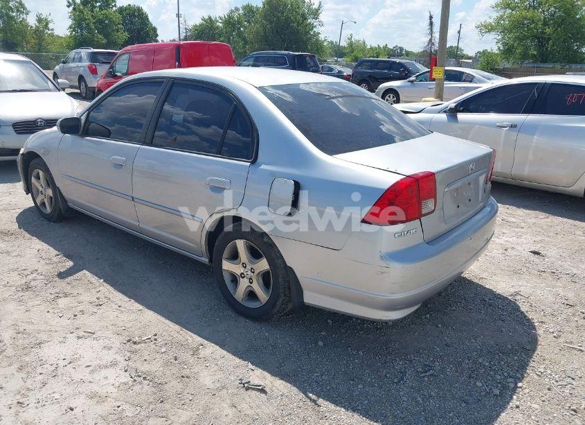 Photo 3 of 2005 Honda Civic EX (VIN 2HGES26725H504408)