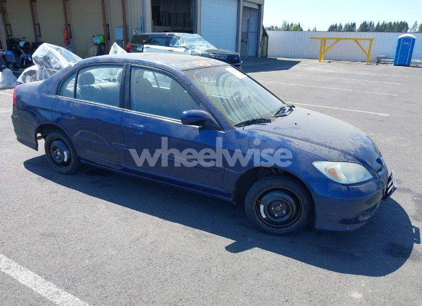 2005 Honda Civic EX (VIN 2HGES26725H596443) main photo