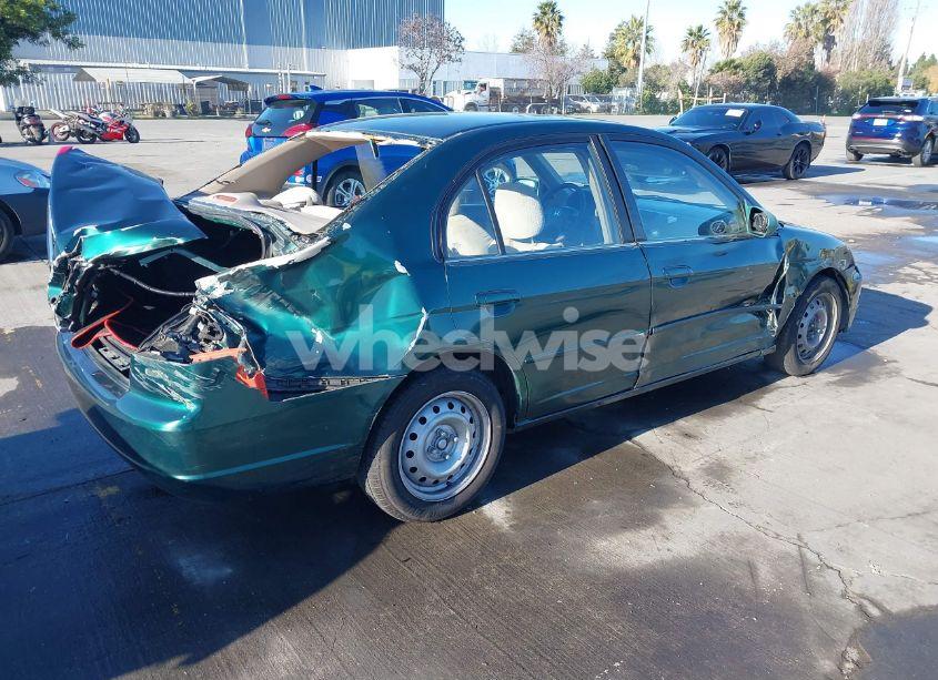 Photo 4 of 2001 Honda Civic EX (VIN 2HGES26731H512706)