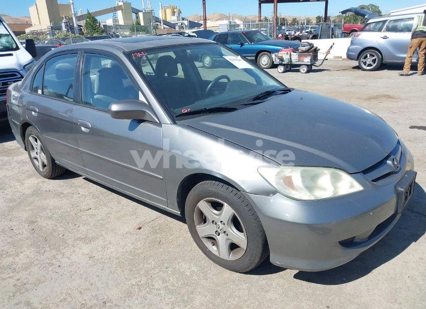 2004 Honda Civic EX (VIN 2HGES26734H504416) main photo