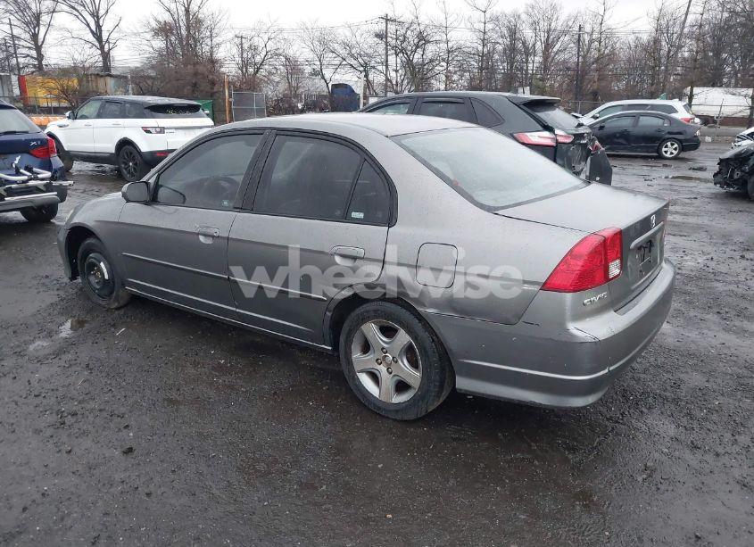 Photo 3 of 2005 Honda Civic EX (VIN 2HGES26735H538342)