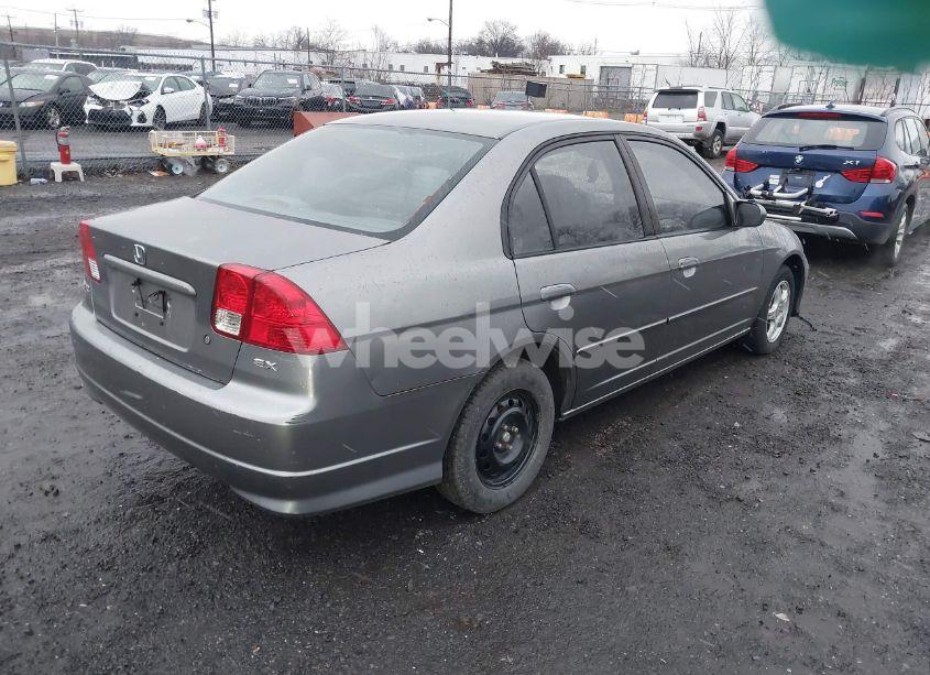 Photo 4 of 2005 Honda Civic EX (VIN 2HGES26735H538342)