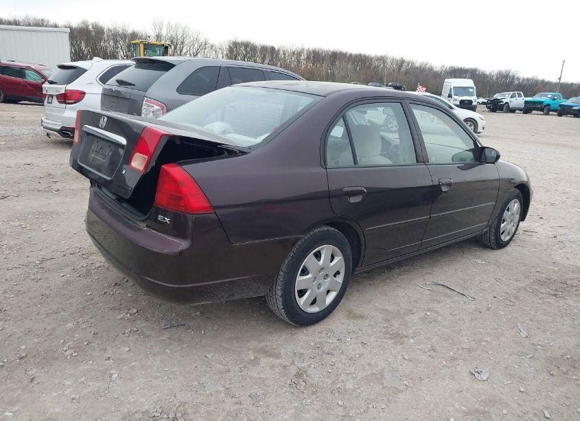 Photo 4 of 2001 Honda Civic EX (VIN 2HGES26741H528560)