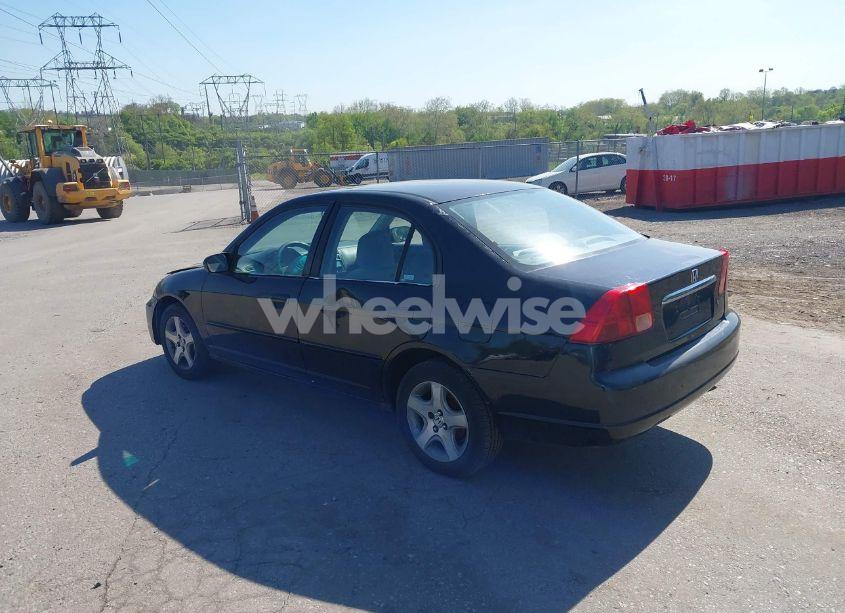 Photo 3 of 2002 Honda Civic EX (VIN 2HGES26742H523439)
