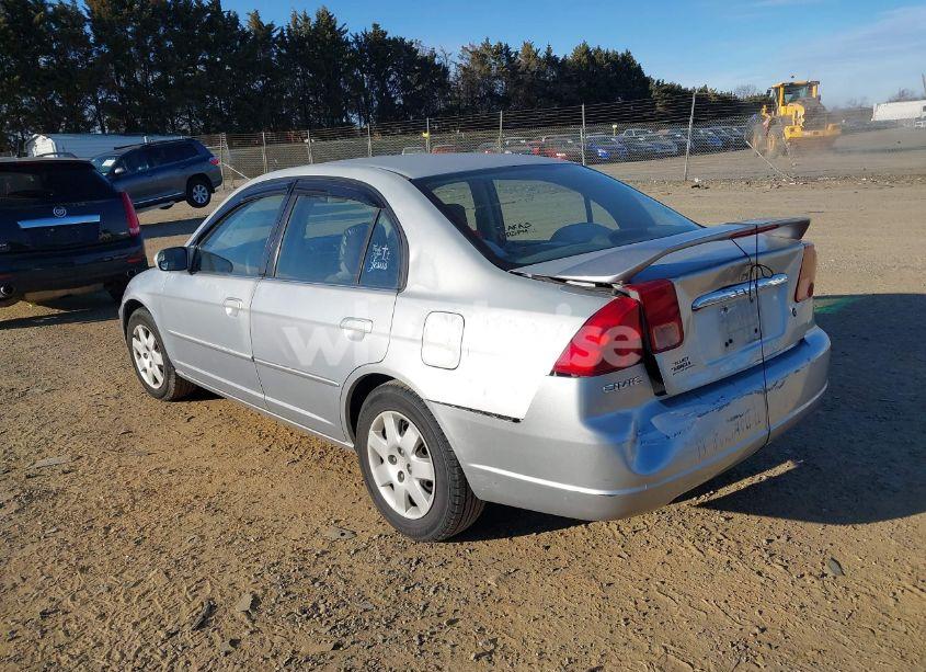 Photo 3 of 2002 Honda Civic EX (VIN 2HGES26742H523943)