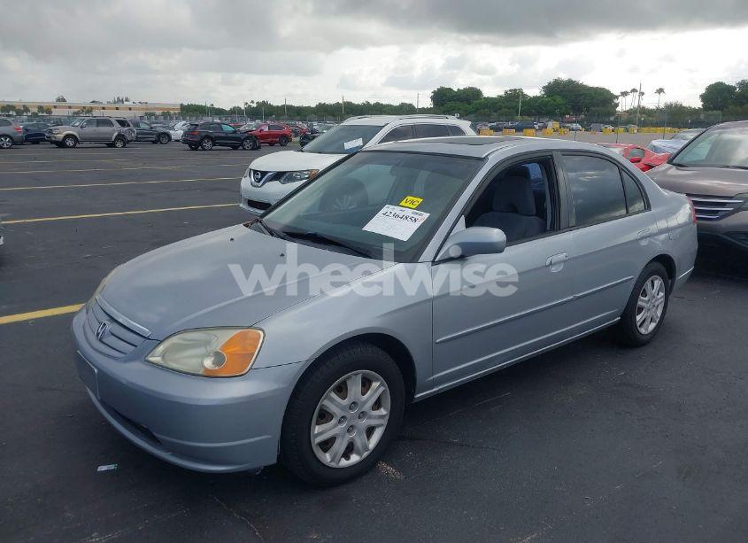 Photo 2 of 2003 Honda Civic EX (VIN 2HGES26743H549251)