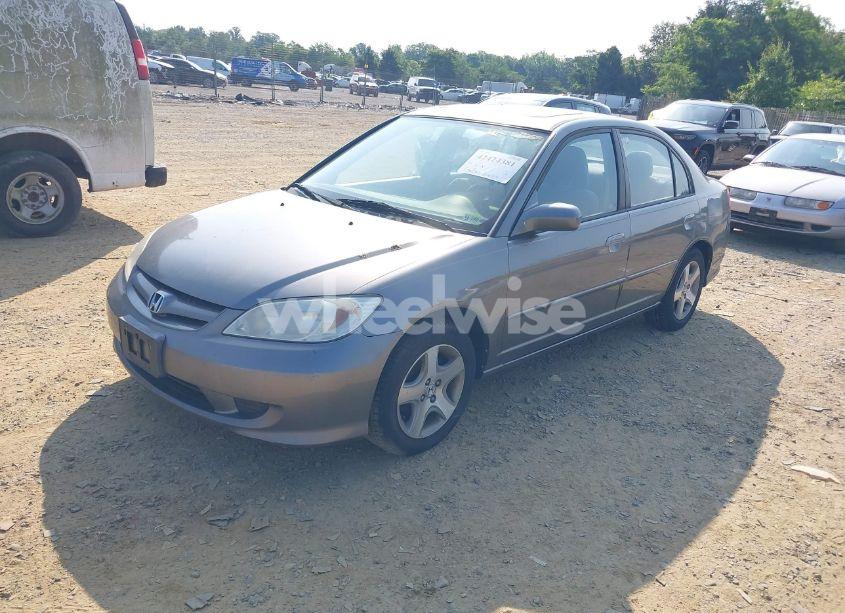 Photo 2 of 2005 Honda Civic EX (VIN 2HGES26745H501767)