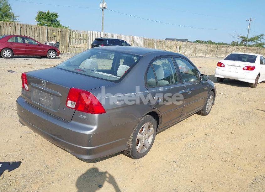 Photo 4 of 2005 Honda Civic EX (VIN 2HGES26745H501767)