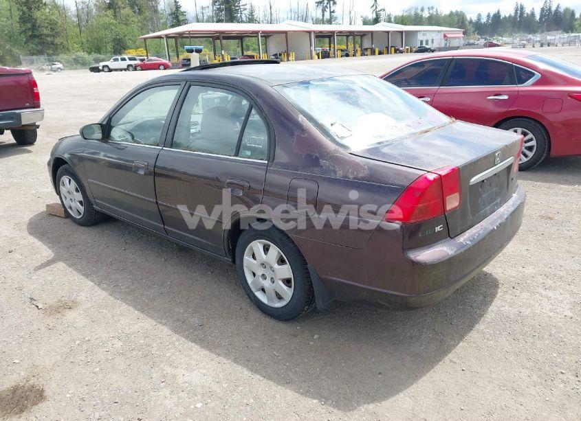 Photo 3 of 2001 Honda Civic EX (VIN 2HGES26751H520080)