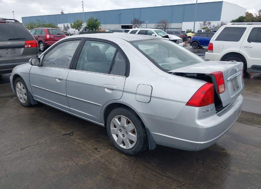Photo 3 of 2002 Honda Civic EX (VIN 2HGES26752H535017)