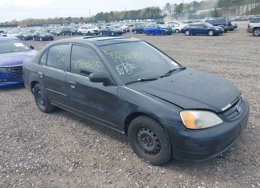 2002 Honda Civic EX (VIN 2HGES26752H548575) main photo