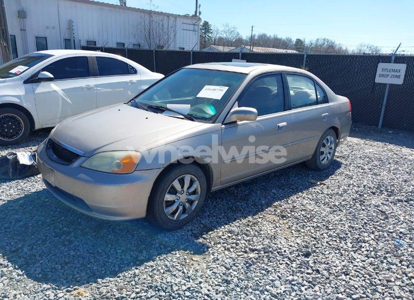 Photo 2 of 2002 Honda Civic EX (VIN 2HGES26762H509896)