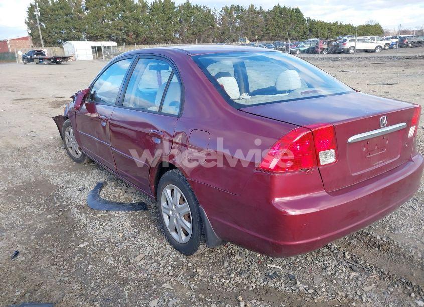 Photo 3 of 2003 Honda Civic EX (VIN 2HGES26763H601897)