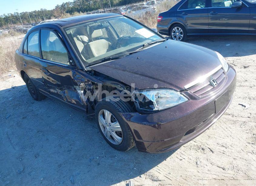 2001 Honda Civic EX (VIN 2HGES26771H562380) main photo
