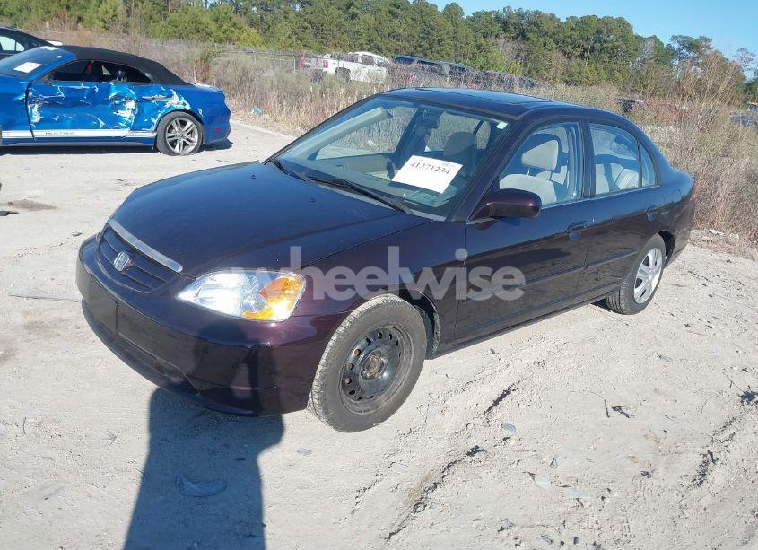Photo 2 of 2001 Honda Civic EX (VIN 2HGES26771H562380)