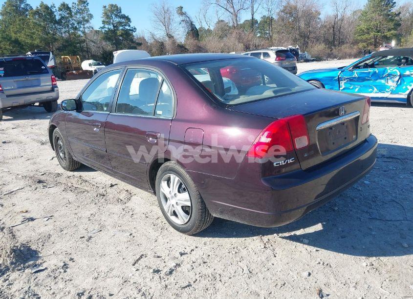 Photo 3 of 2001 Honda Civic EX (VIN 2HGES26771H562380)