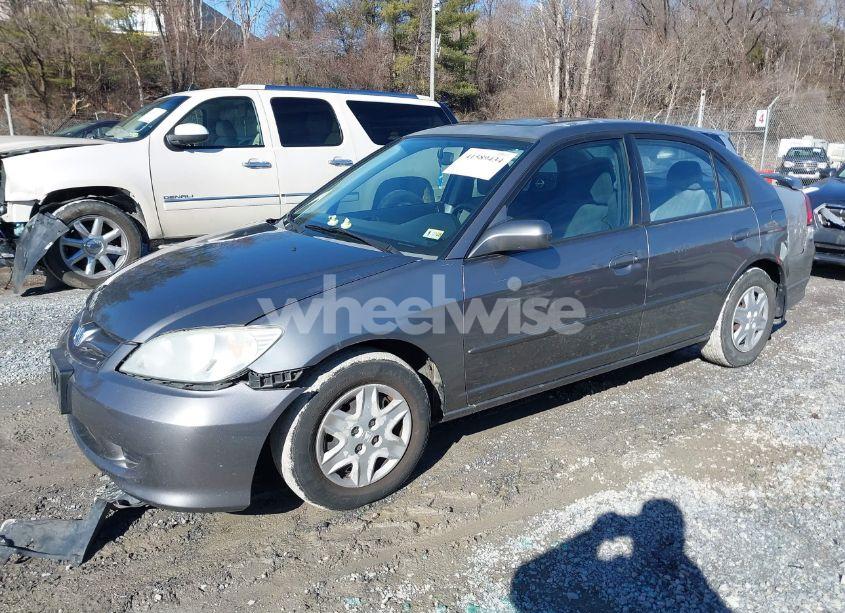 Photo 2 of 2005 Honda Civic EX (VIN 2HGES26775H540417)