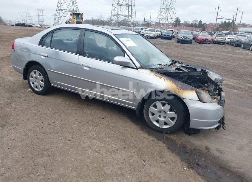 2001 Honda Civic EX (VIN 2HGES26781H563697) main photo
