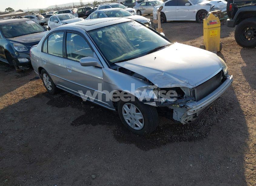 2001 Honda Civic EX (VIN 2HGES26781H564882) main photo