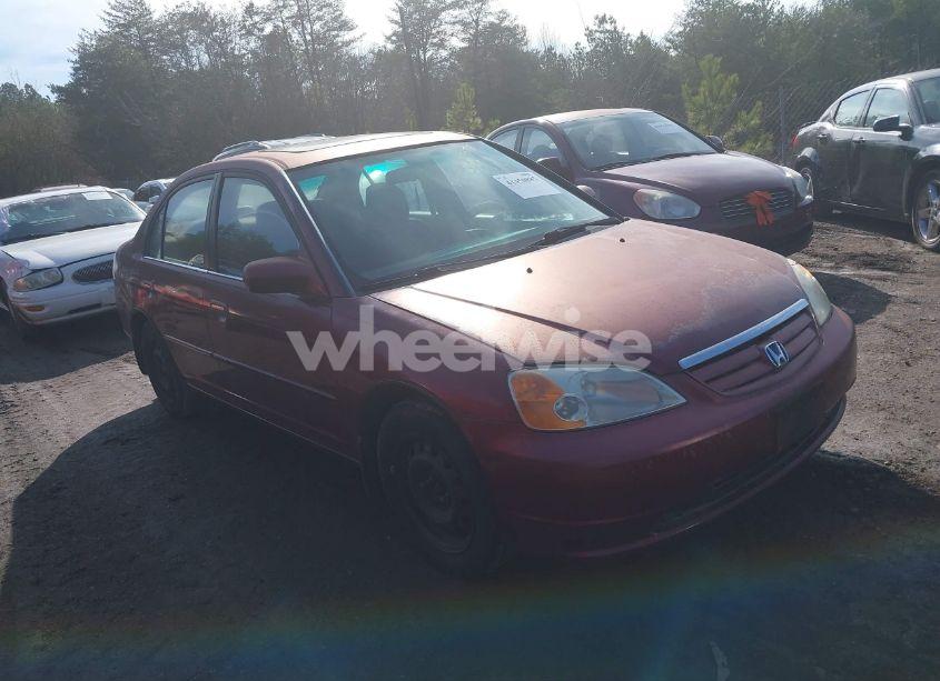 2002 Honda Civic EX (VIN 2HGES26782H556055) main photo